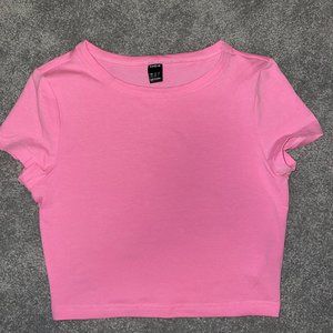 Hot Pink Crop Top